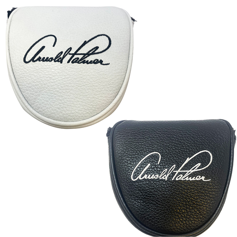 PRG Arnold Palmer Vanto Vintage Leather Mallet Headcovers - Maple